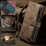 CaseMe Samsung Galaxy S24 Plus/S25 Plus C30 Series Kotelo, Ruskea