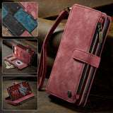 CaseMe Samsung Galaxy S24 Plus/S25 Plus C30 -sarjan kotelo, punainen