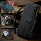 CaseMe Samsung Galaxy S24 Plus/S25 Plus -suojakotelo C30-sarja Musta