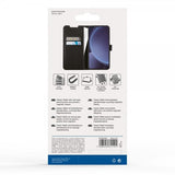 Vivanco Samsung Galaxy S25 Plus Classic Wallet -kotelo, musta