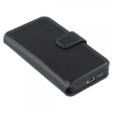 Nordic Covers Samsung Galaxy S24 Plus/Galaxy S25 Plus Essential Leather Raven Black -kotelo