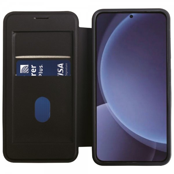 Vivanco Samsung Galaxy S25 Plus Fodral Mag Wallet Musta