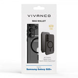 Vivanco Samsung Galaxy S25 Plus Fodral Mag Wallet Musta