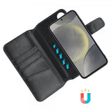 Nordic Covers Samsung Galaxy S24 Plus/Galaxy S25 Plus -suojakotelo MagLeather Raven Black
