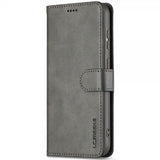 Lc.Imeeke Samsung Galaxy S25 Plus -suojakotelo korttipaikalla ja jalustatoiminnolla, harmaa