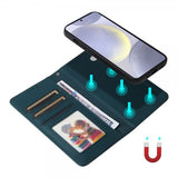 Betopnice Samsung Galaxy S25 Plus -suojakotelo irrotettavalla kuorella 005 Sininen