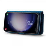 Dg.Ming Samsung Galaxy S25 Plus -kotelo irrotettavalla kuorella, sininen