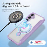 Dux Ducis Samsung Galaxy S25 Plus Kotelo Skin X Pro Series Kickstand MagSafe Violetti