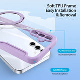 Dux Ducis Samsung Galaxy S25 Plus Kotelo Skin X Pro Series Kickstand MagSafe Violetti