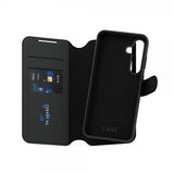 CARE by PanzerGlass Samsung Galaxy S25 Plus -kotelo Tango Two-in-One Wallet MagSafe musta