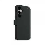 CARE by PanzerGlass Samsung Galaxy S25 Plus -kotelo Tango Two-in-One Wallet MagSafe musta