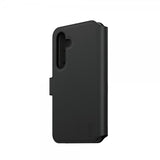 CARE by PanzerGlass Samsung Galaxy S25 Plus -kotelo Tango Two-in-One Wallet MagSafe musta