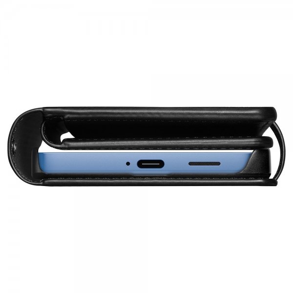 Spigen Samsung Galaxy S25 Plus -suojakotelo Wallet S, musta