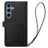 Spigen Samsung Galaxy S25 Plus -suojakotelo Wallet S, musta