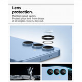 Spigen Samsung Galaxy S25 Plus kameranssuoja GLAS.tR EZ Fit Optik Pro 2-pack Musta