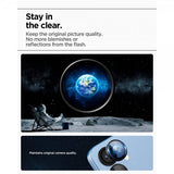 Spigen Samsung Galaxy S25 Plus kameranssuoja GLAS.tR EZ Fit Optik Pro 2-pack Musta