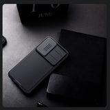 Nillkin Samsung Galaxy S25 Plus -suojakuori, CamShield Pro, musta