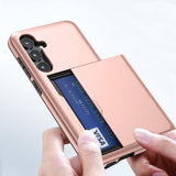 Samsung Galaxy S25 Plus Kuori Card Slide Vihreä