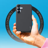CARE by PanzerGlass Samsung Galaxy S25 Plus Kuori Fashionable MagSafe Musta