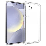 Nordic Covers Samsung Galaxy S24 Plus/Galaxy S25 Plus -suojakuori Feather Series Läpinäkyvä