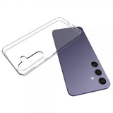 Nordic Covers Samsung Galaxy S24 Plus/Galaxy S25 Plus -suojakuori Feather Series Läpinäkyvä