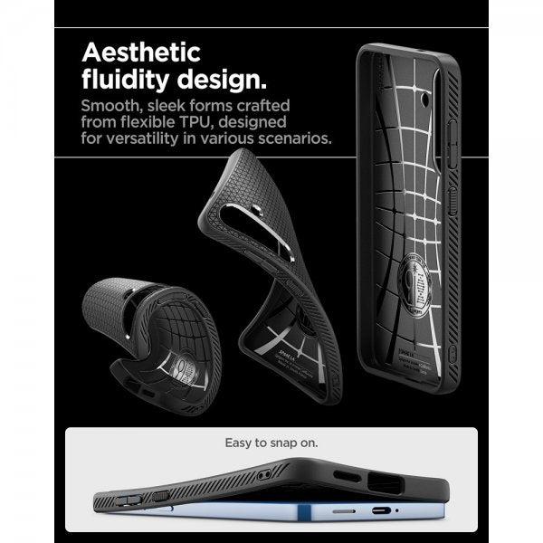 Spigen Samsung Galaxy S25 Plus Kuori Liquid Air Matte Black