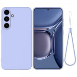 Samsung Galaxy S25 Plus Kuoret silikoninauhalla violetti