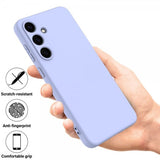 Samsung Galaxy S25 Plus Kuoret silikoninauhalla violetti