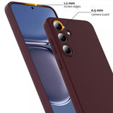 Samsung Galaxy S25 Plus Kuori hihnalla Silikoni MagSafe Viininpunainen