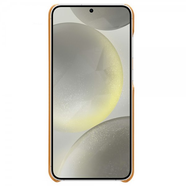 Samsung Galaxy S25 Plus -suojakuori kahdella korttipaikalla, vaaleanruskea