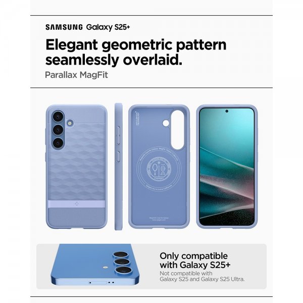 Spigen Samsung Galaxy S25 Plus Kuori Parallax MagFit Purple-ish