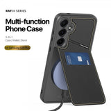 Dux Ducis Samsung Galaxy S25 Plus Kuori Rafi II Series MagSafe Musta