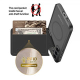Dux Ducis Samsung Galaxy S25 Plus Kuori Rafi II Series MagSafe Musta