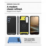 Spigen Samsung Galaxy S25 Plus Kuori Rugged Armor MagFit Mattamusta