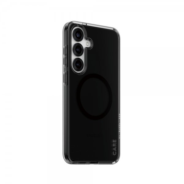 CARE by PanzerGlass Samsung Galaxy S25 Plus -suojakuori, Smokey MagSafe, musta