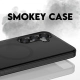 CARE by PanzerGlass Samsung Galaxy S25 Plus -suojakuori, Smokey MagSafe, musta