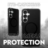 CARE by PanzerGlass Samsung Galaxy S25 Plus -suojakuori, Smokey MagSafe, musta