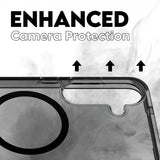 CARE by PanzerGlass Samsung Galaxy S25 Plus -suojakuori, Smokey MagSafe, musta