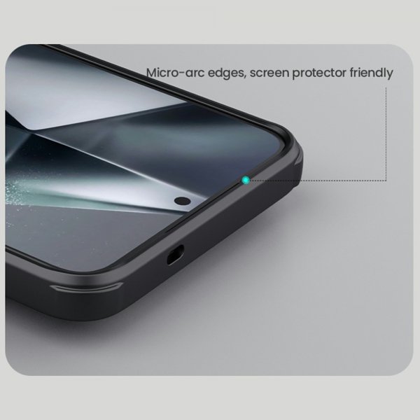Nillkin Samsung Galaxy S25 Plus Kuori Super Frosted Shield Pro MagSafe Musta