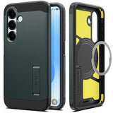 Spigen Samsung Galaxy S25 Plus Tough Armor MagFit Abyss Green -kuori