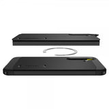 Spigen Samsung Galaxy S25 Plus Kuori Tough Armor MagFit Musta