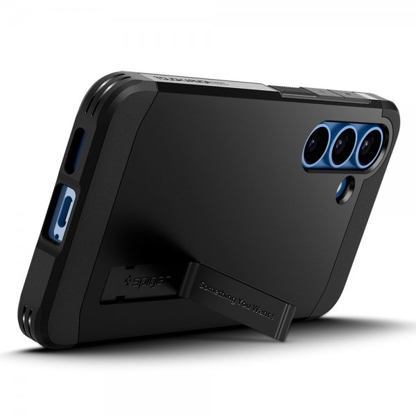 Spigen Samsung Galaxy S25 Plus Kuori Tough Armor MagFit Musta