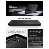 Spigen Samsung Galaxy S25 Plus Kuori Tough Armor MagFit Musta
