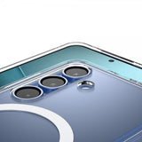 Spigen Samsung Galaxy S25 Plus Ultra Hybrid MagFit kirkas valkoinen kuori