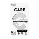 CARE by PanzerGlass Samsung Galaxy S25 Plus Kuori Urban Combat MagSafe Valkoinen
