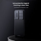 Nillkin Samsung Galaxy S25 -kuori CamShield Pro MagSafe, musta