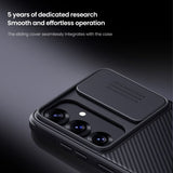 Nillkin Samsung Galaxy S25 CamShield Pro -suojakuori, musta