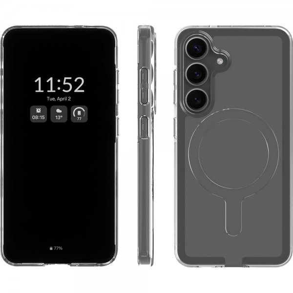 agood company Samsung Galaxy S25 Kuori CLRPRTCT Läpinäkyvä