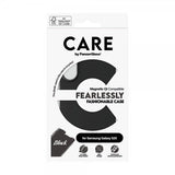 CARE by PanzerGlass Samsung Galaxy S25 -muotisuojakuori MagSafella, musta