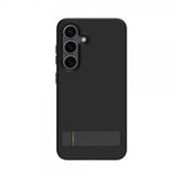 dbramante1928 Samsung Galaxy S25 Suojakuori Iceland Pro Qi2 Jalustalla Musta